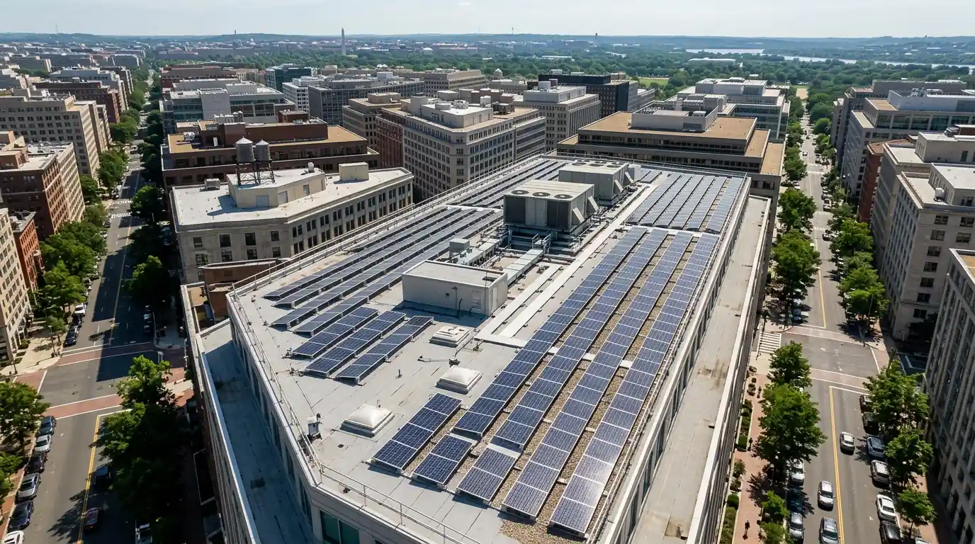 Commercial and multifamily work by Renewing Energy in Washington, DC